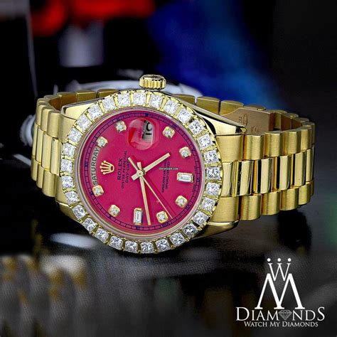 presidential rolex red|rolex presidential for sale used.